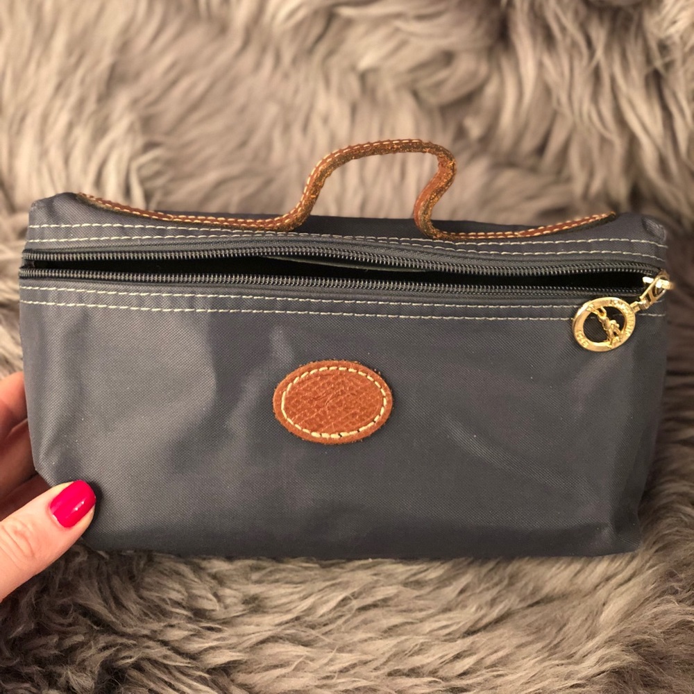 Long Champ “Le Pliage” cosmetic case